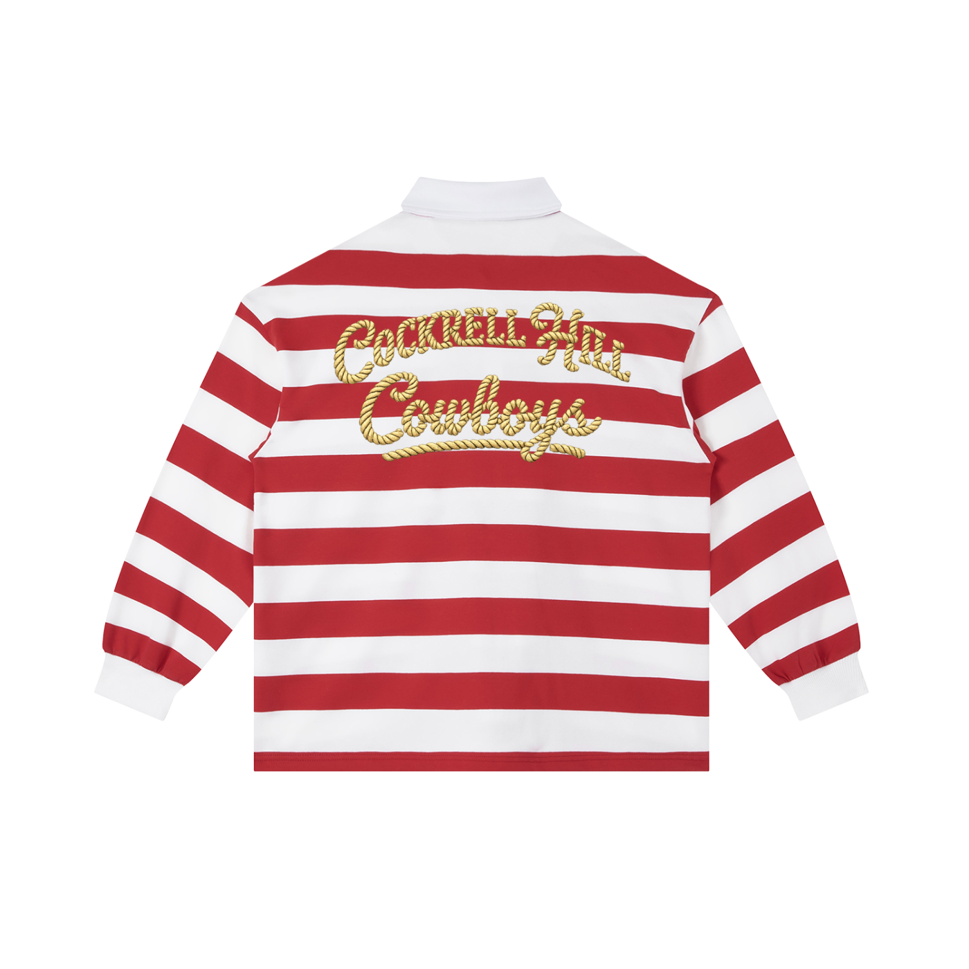 Color Block Stripe Polo Shirt